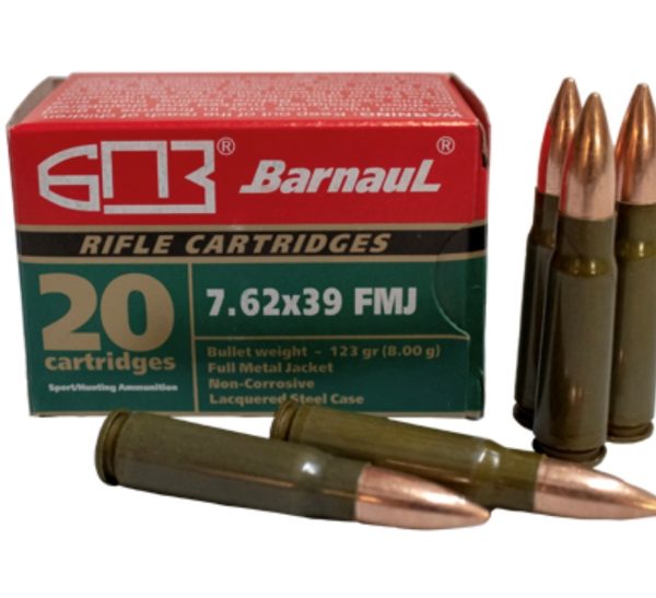 Barnaul 762 x 39 FMJ123 Rifle AMMO 7