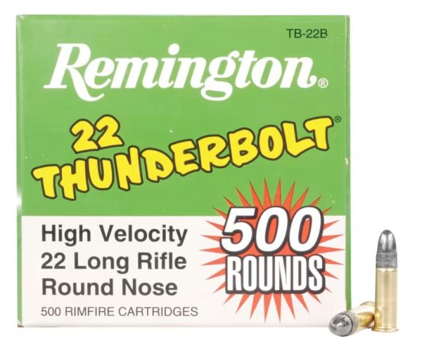 RIMFIRE RN 40 GR THUNDERBOLT 22 LONG RIFLE