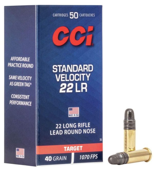 CCI 22LR 40 GR LRN STND VELOCITY